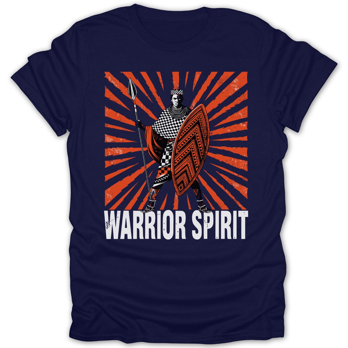 Warrior Spirit Graphic T-Shirt for Sale Online