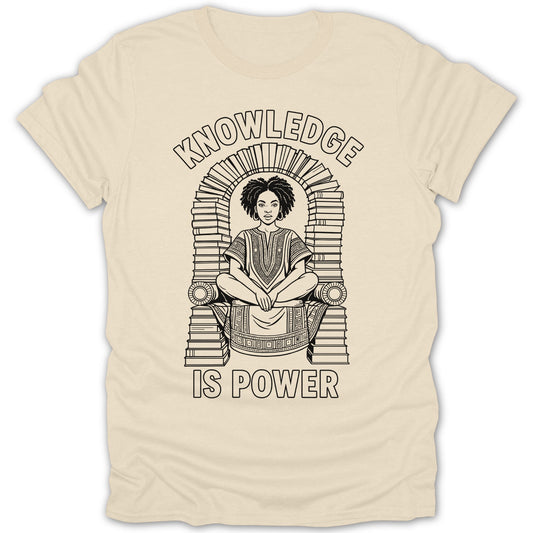 Knowledge is Power Graphic T-Shirt Product