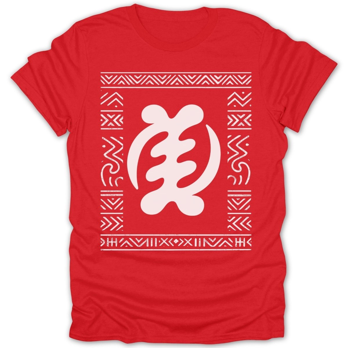 Gye Nyame Adinkra Pattern Tee - Zion Threadz