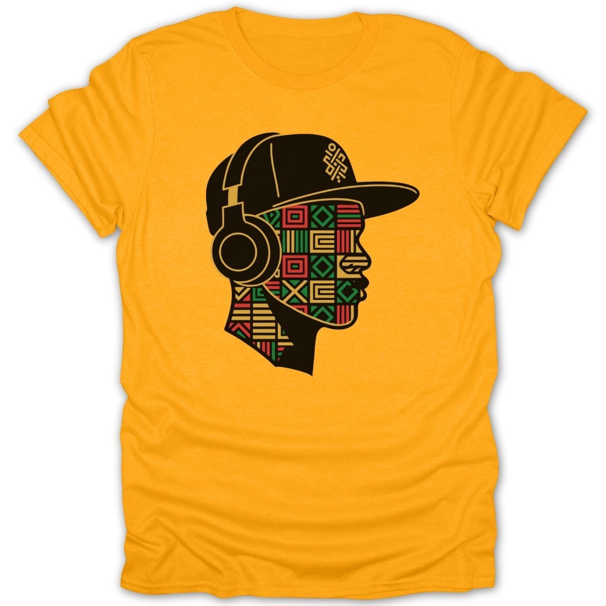 Hip Hop Man Pattern Tee - Zion Threadz