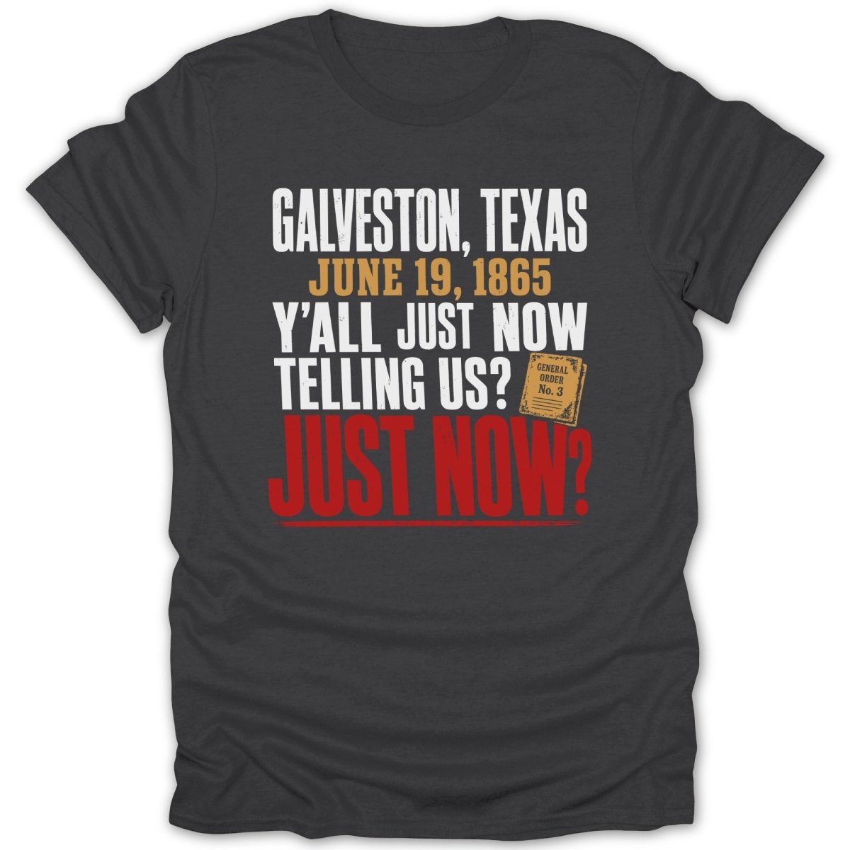 Galveston, Texas June 19, 1865 Y'all Just Now Telling Us? Just Now?