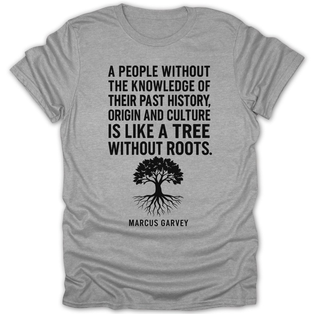 People Without Knowledge - Marcus Garvey Tee - Zion Threadz