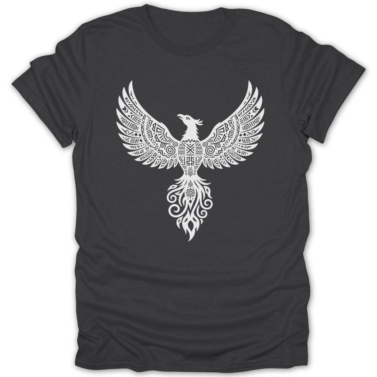 Phoenix Rises Tribal Pattern Tee - Zion Threadz