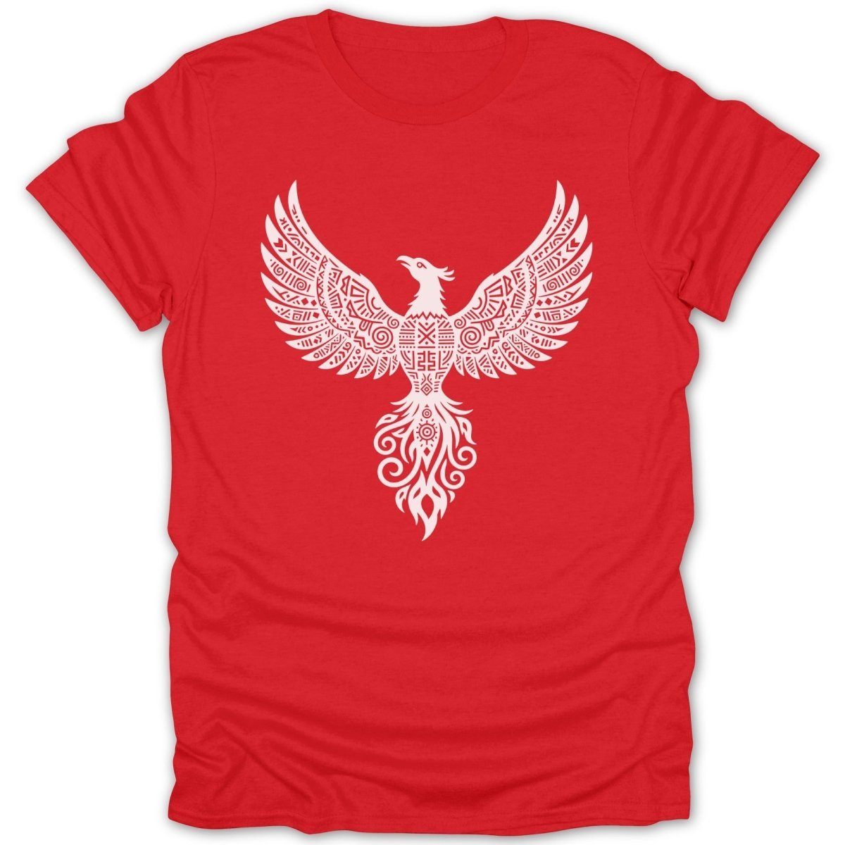 Phoenix Rises Tribal Pattern Tee - Zion Threadz