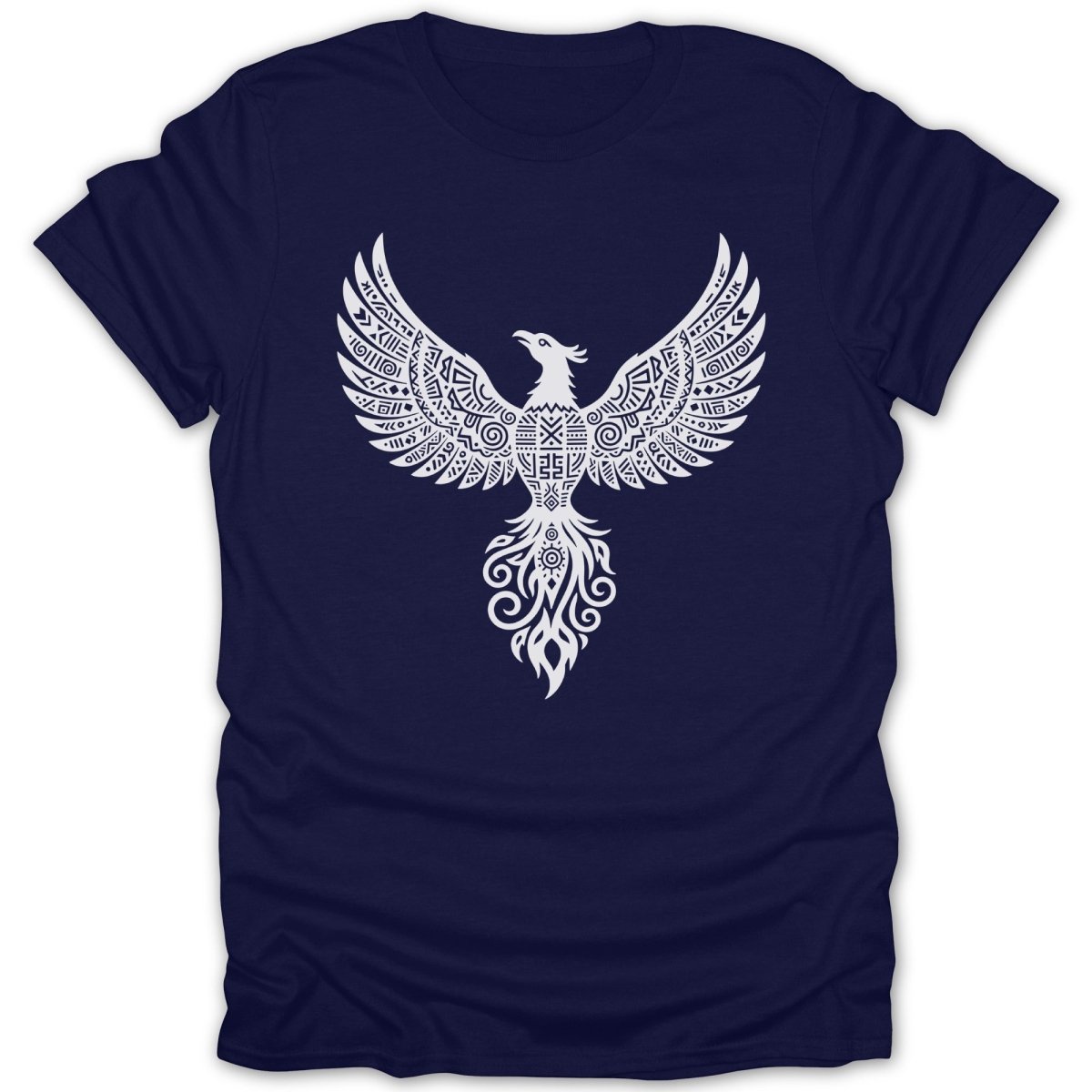 Phoenix Rises Tribal Pattern Tee - Zion Threadz