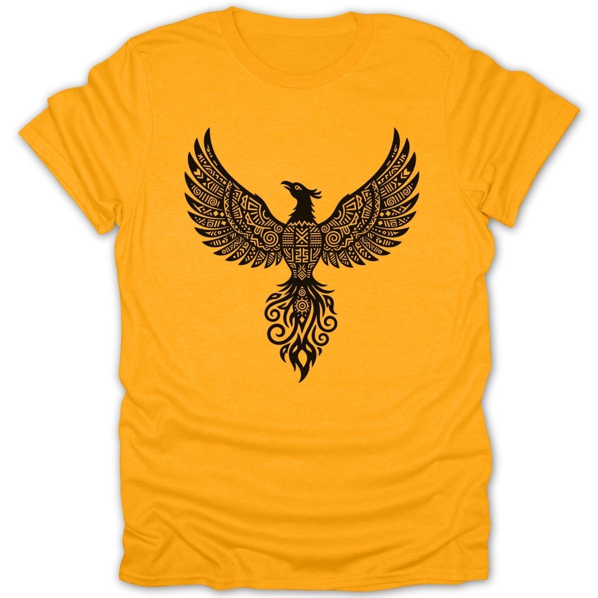 Phoenix Rises Tribal Pattern Tee - Zion Threadz