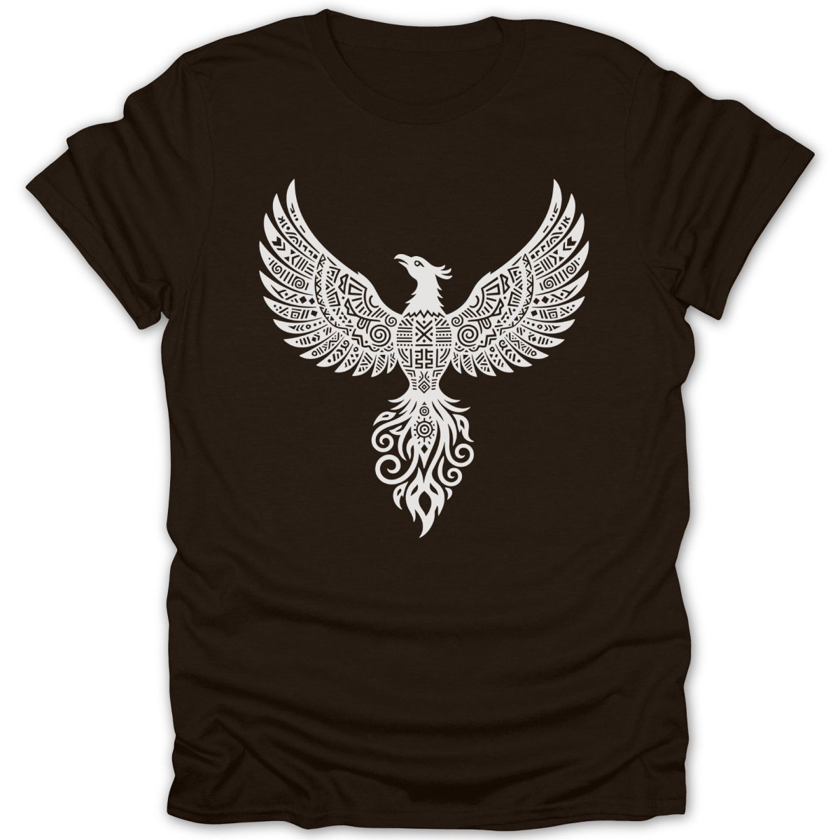 Phoenix Rises Tribal Pattern Tee - Zion Threadz