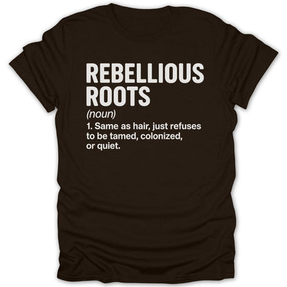 Rebellious Roots Definition Tee - Zion Threadz