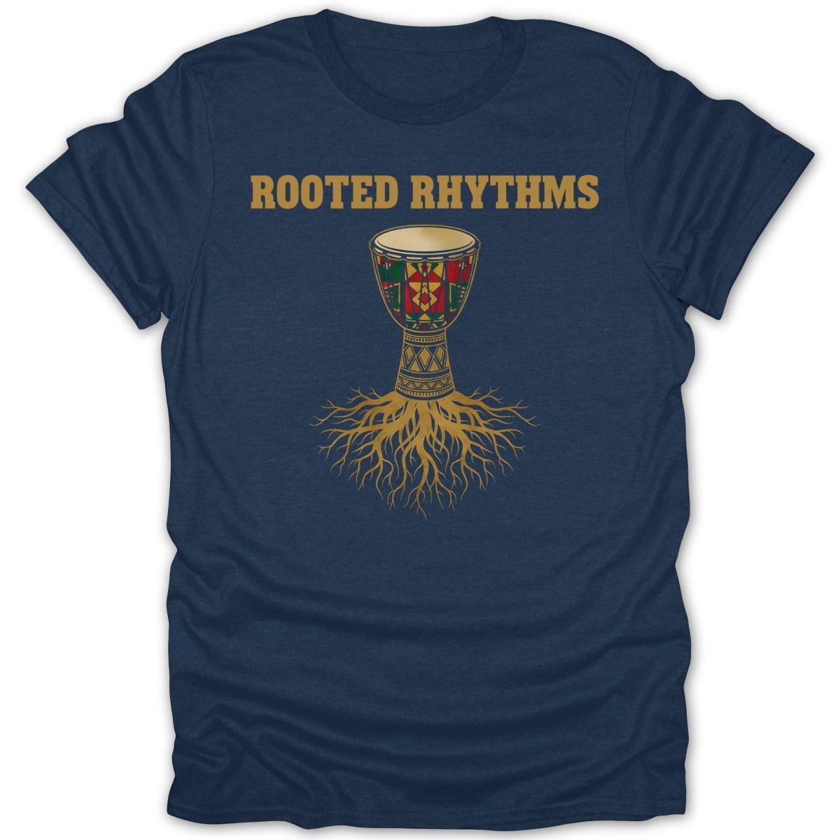 Rooted Rhythms Drum Tee - Zion Threadz