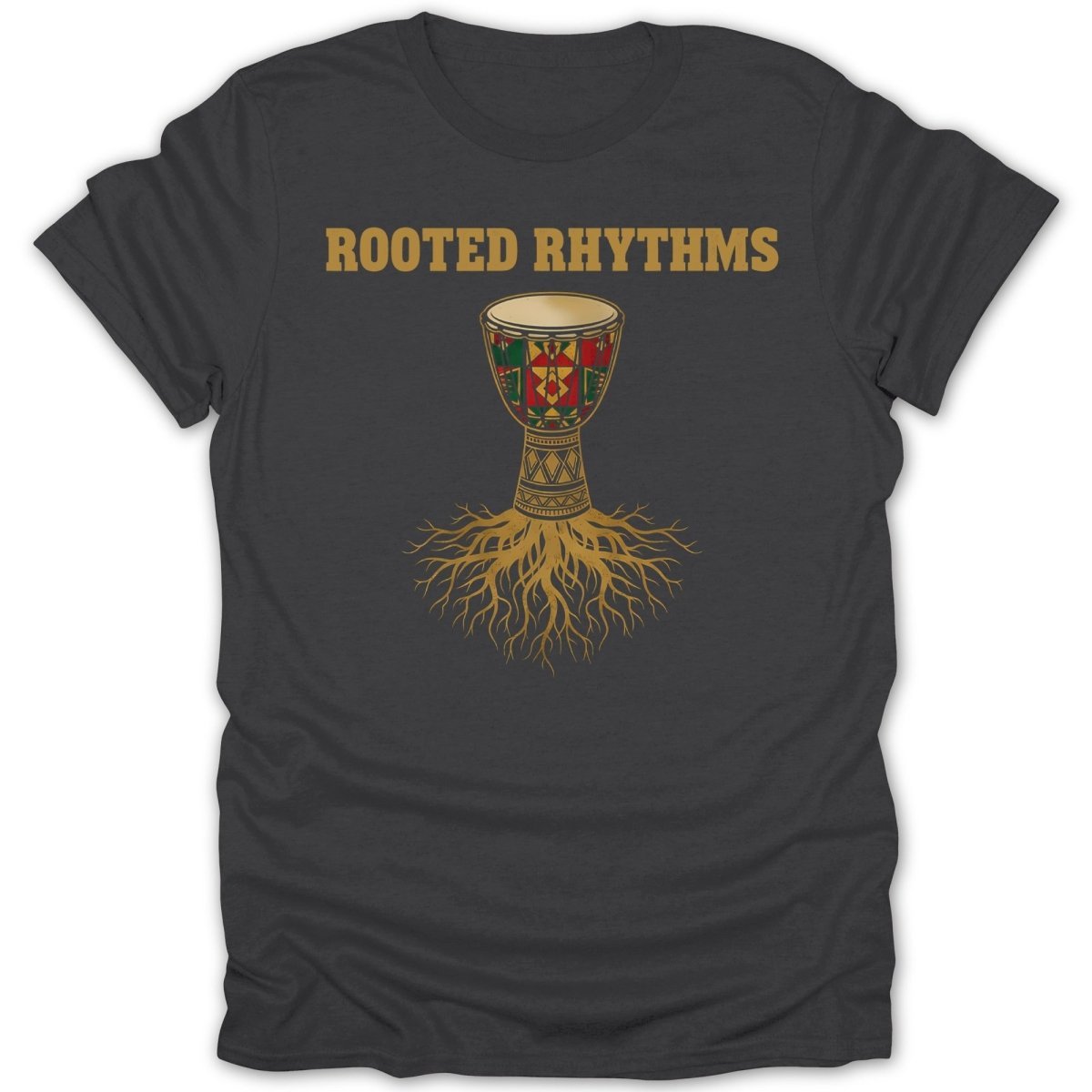 Rooted Rhythms Drum Tee - Zion Threadz