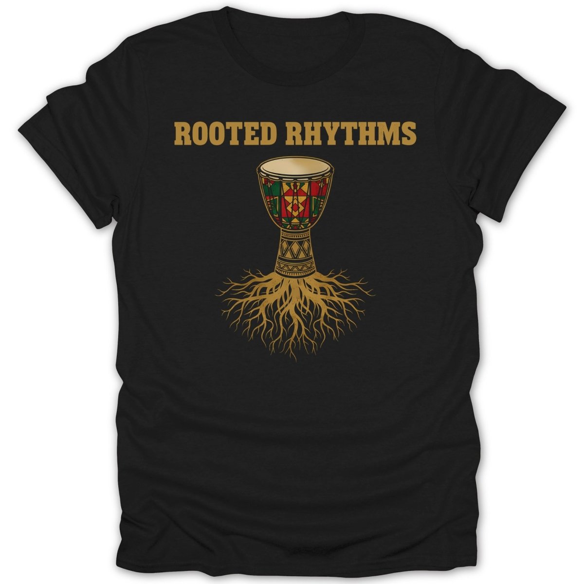 Rooted Rhythms Drum Tee - Zion Threadz