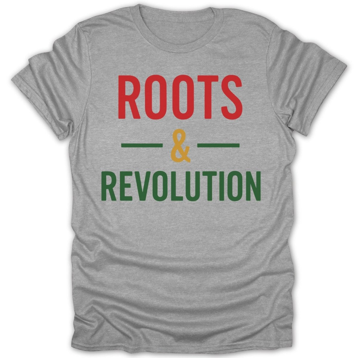 Roots & Revolution RBG Tee - Zion Threadz