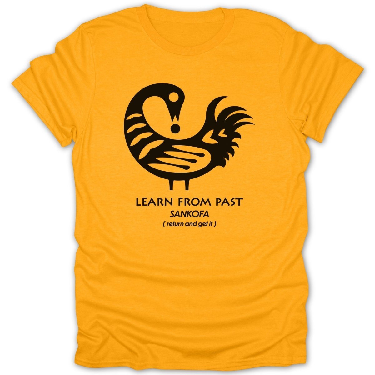 Sankofa Adinkra Learn From Past Tee - Zion Threadz