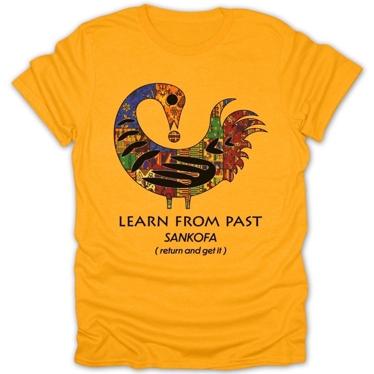 Sankofa Adinkra Tribal W Tee - Zion Threadz