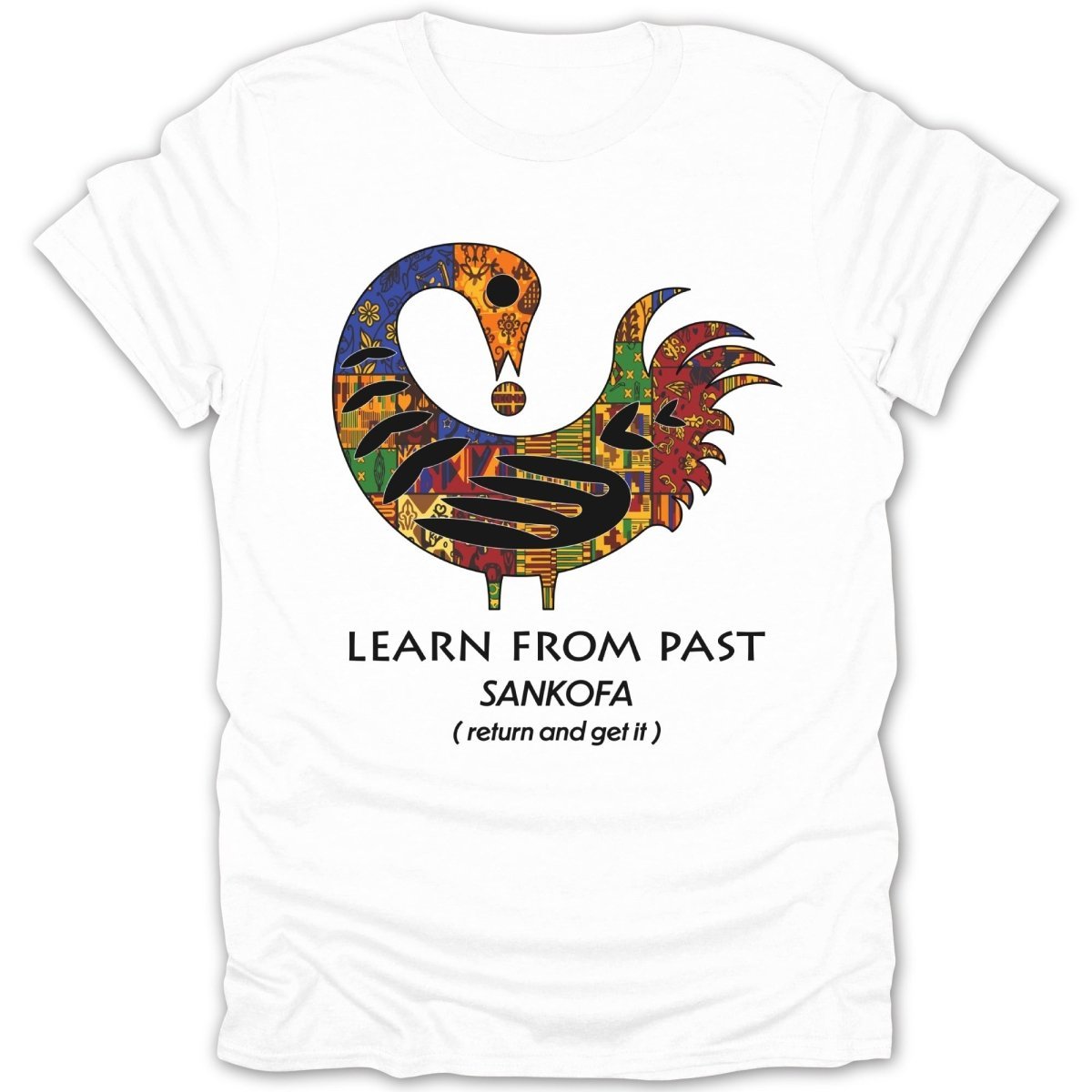 Sankofa Adinkra Tribal W Tee - Zion Threadz