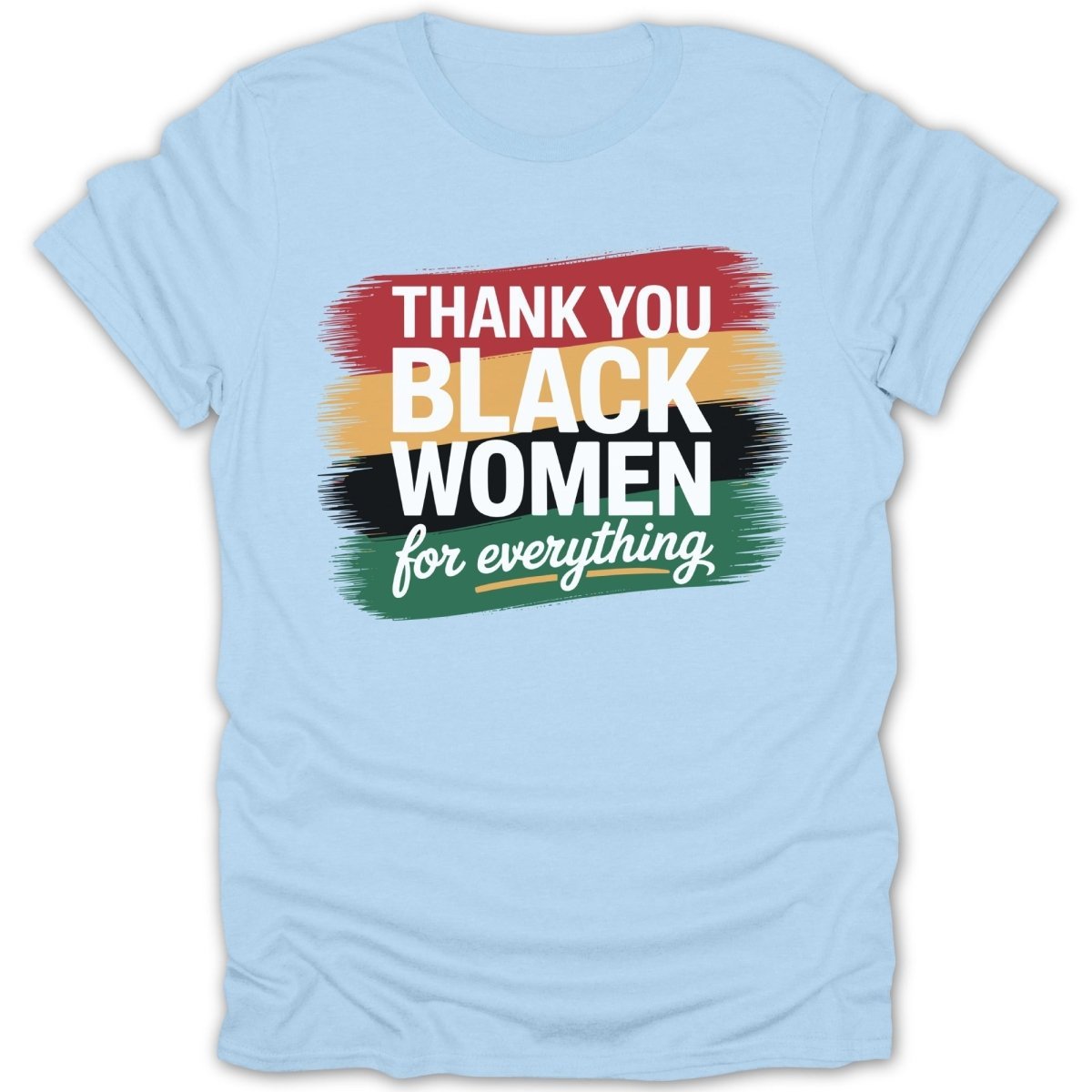 Thanx Black Women Tee - Zion Threadz