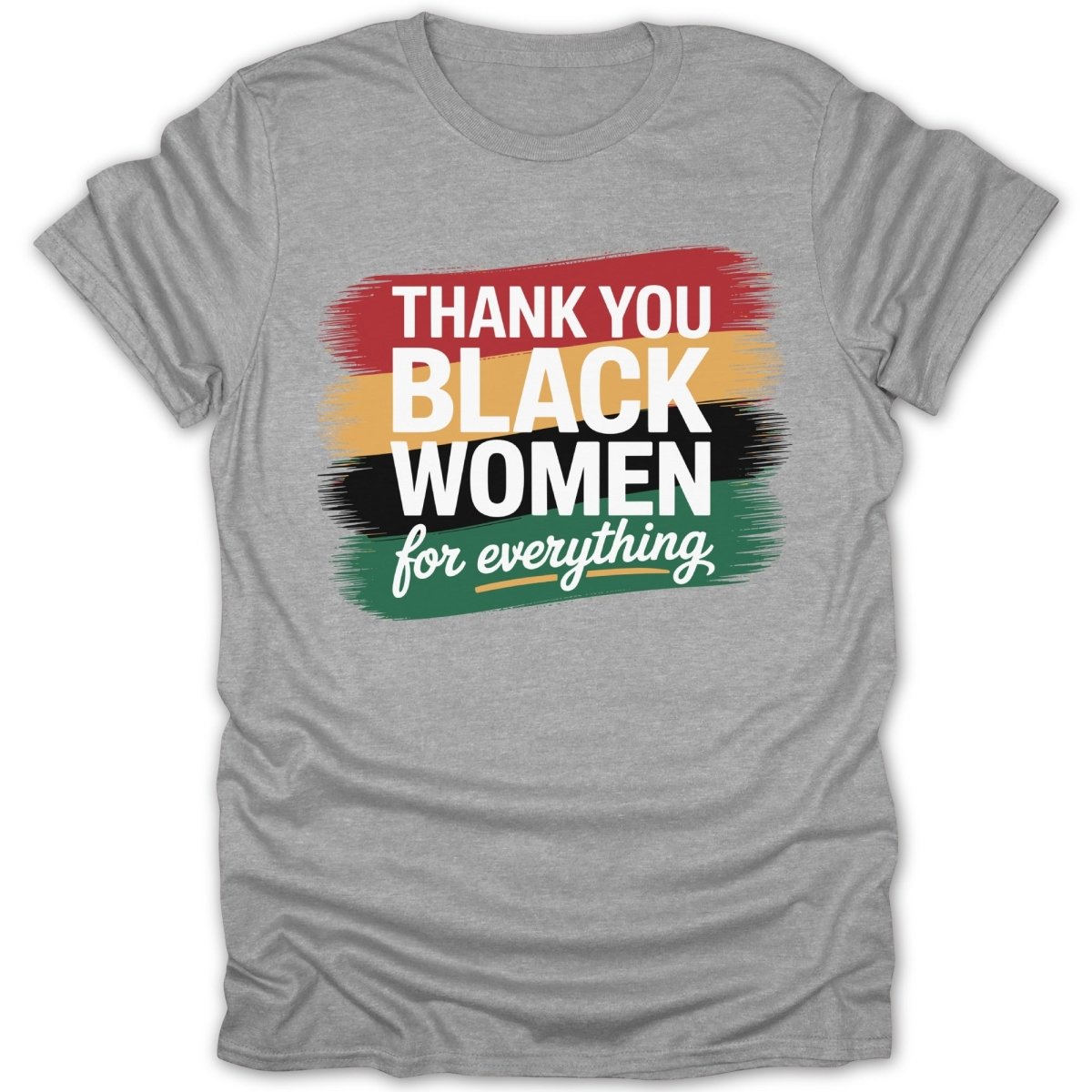 Thanx Black Women Tee - Zion Threadz