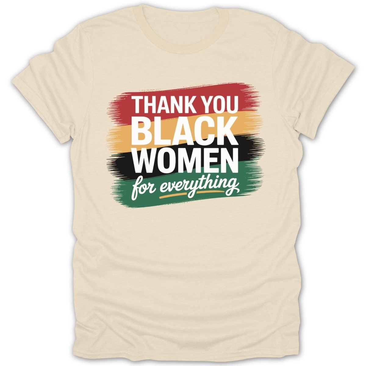 Thanx Black Women Tee - Zion Threadz