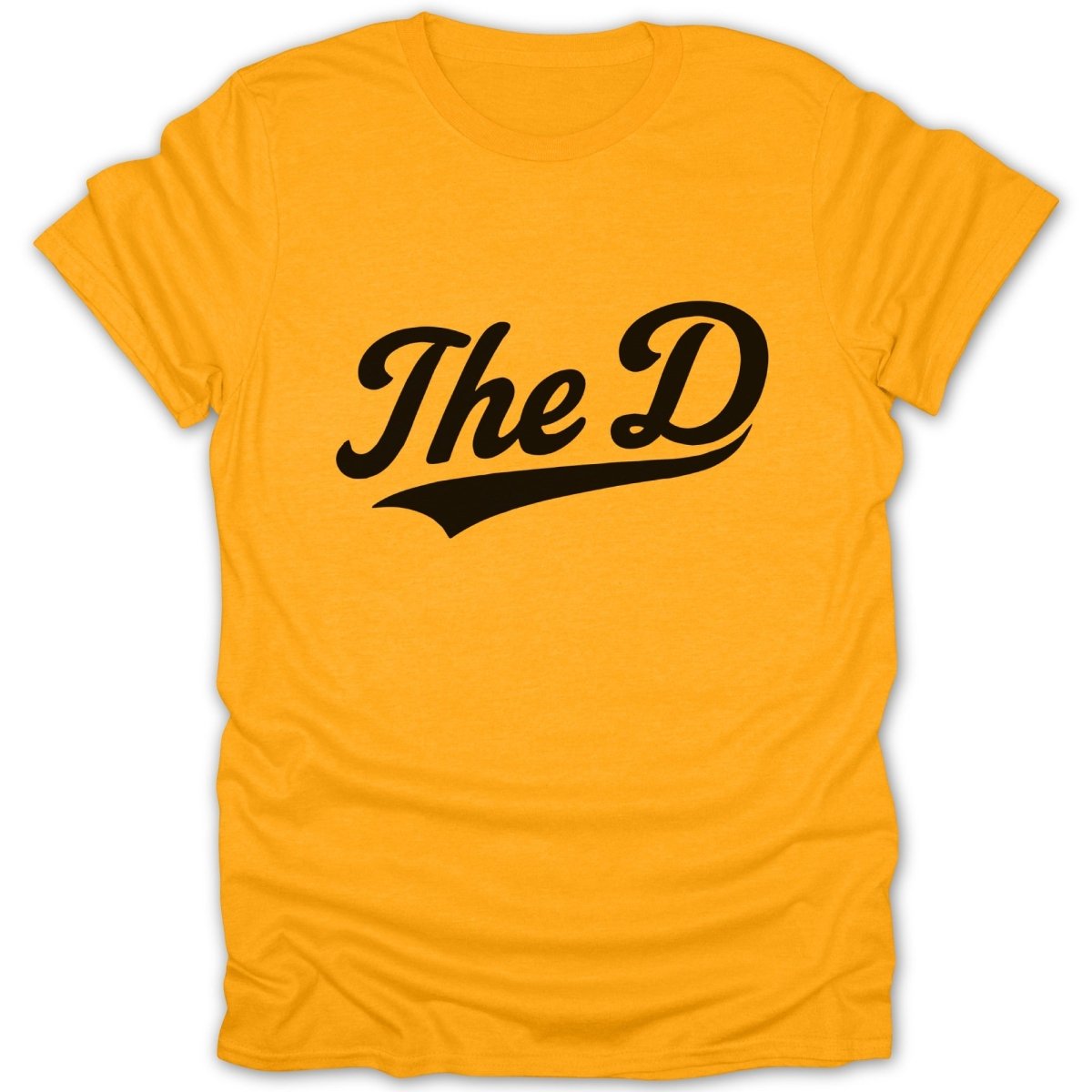 The D Detroit Retro Tee - Zion Threadz