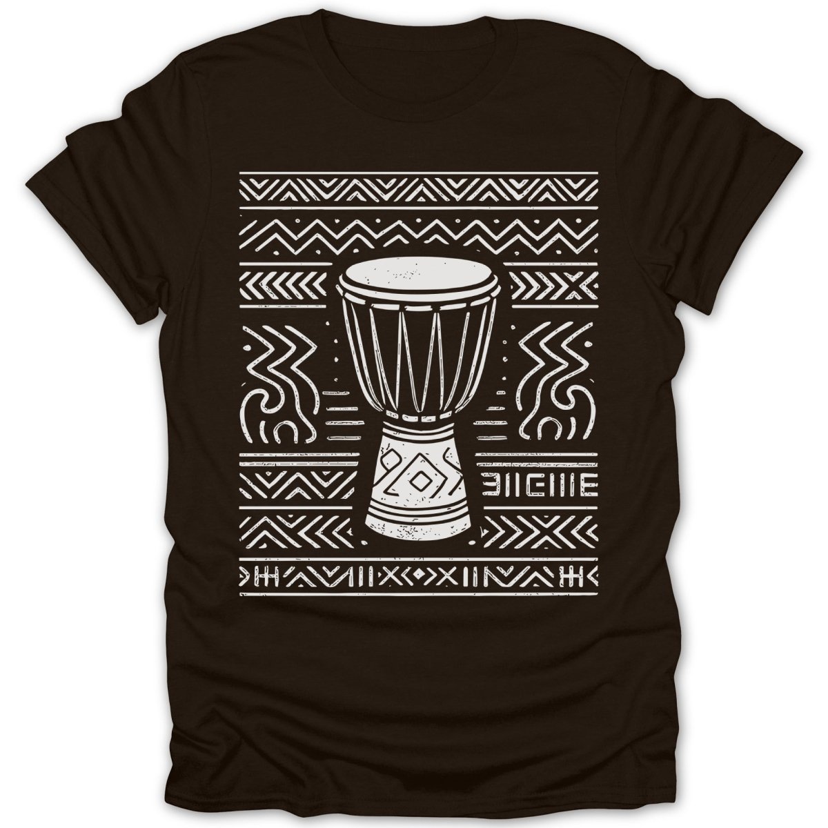 Tribal Drum Pattern Tee - Zion Threadz