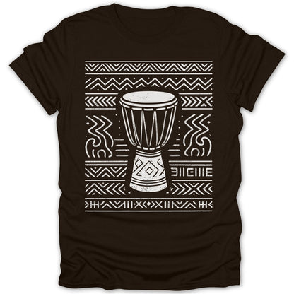 Tribal Drum Pattern Tee - Zion Threadz