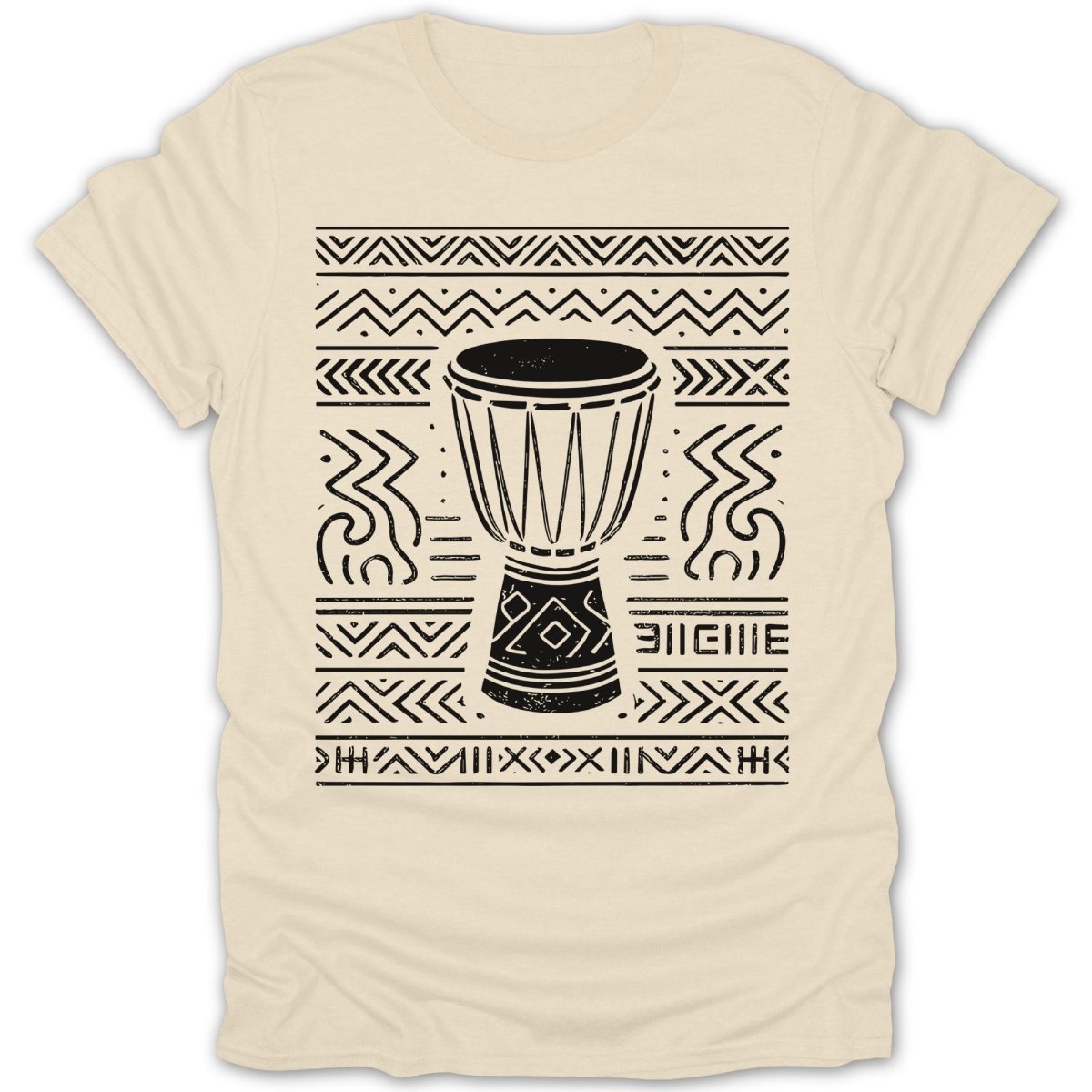 Tribal Drum Pattern Tee - Zion Threadz