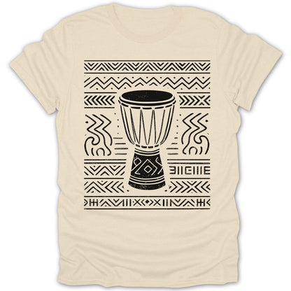 Tribal Drum Pattern Tee - Zion Threadz