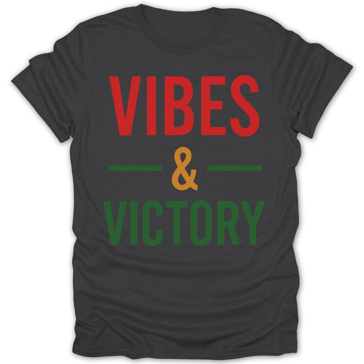 Vibes & Victory RBG Tee - Zion Threadz
