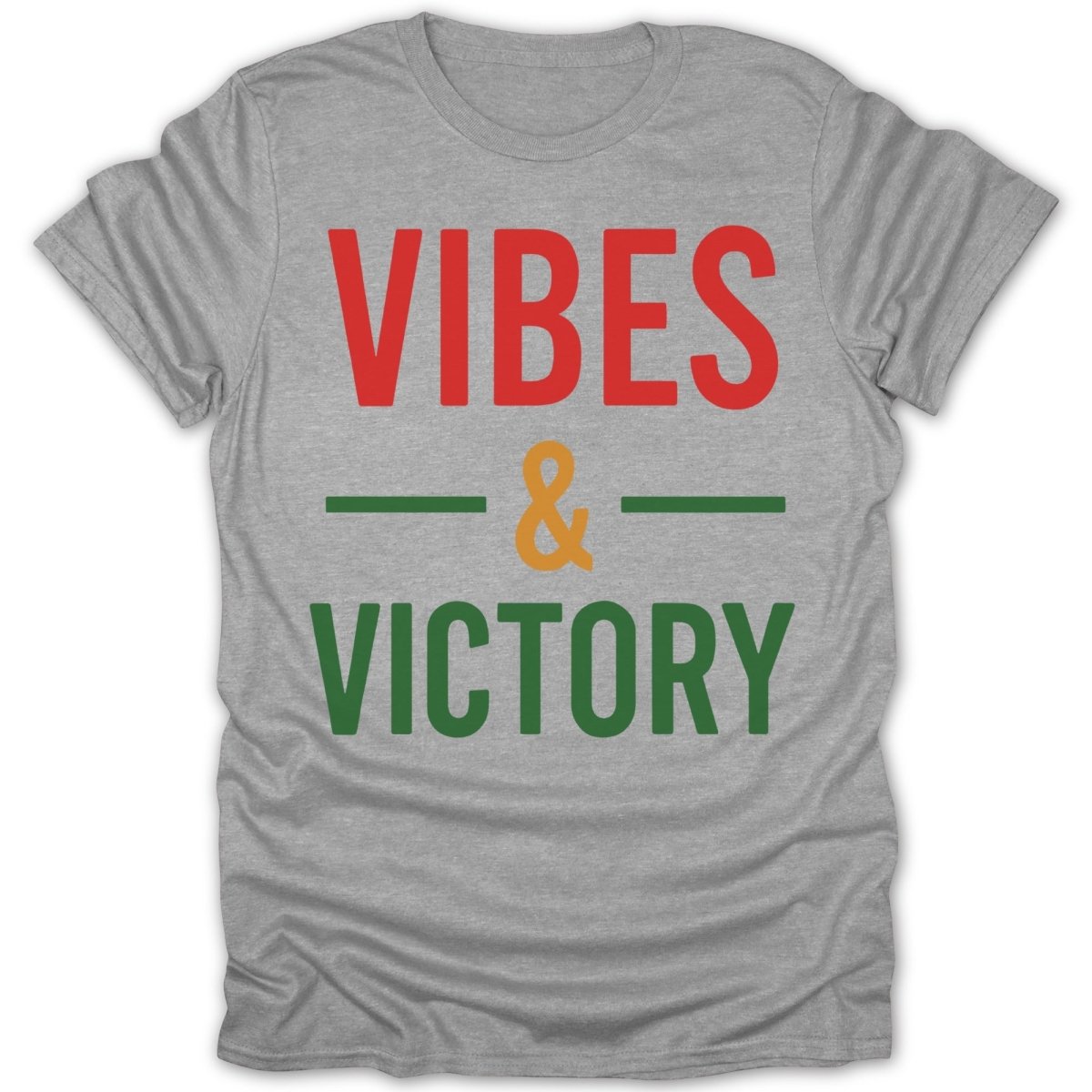 Vibes & Victory RBG Tee - Zion Threadz