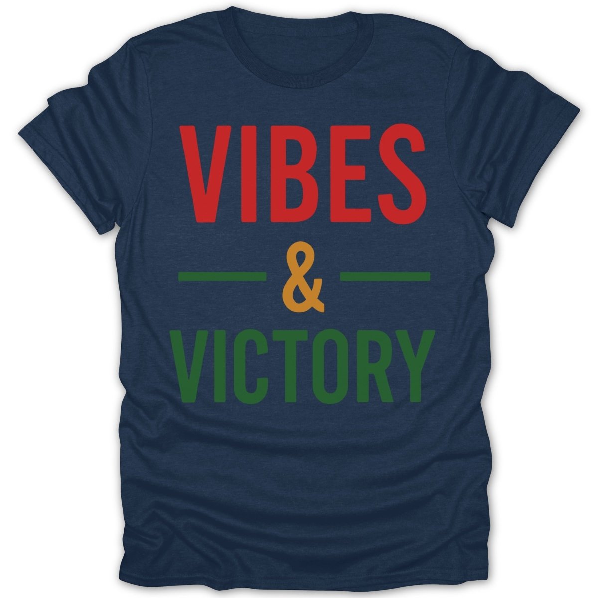 Vibes & Victory RBG Tee - Zion Threadz