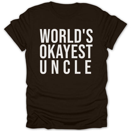 World's Okayest Uncle Tee - Zion Threadz